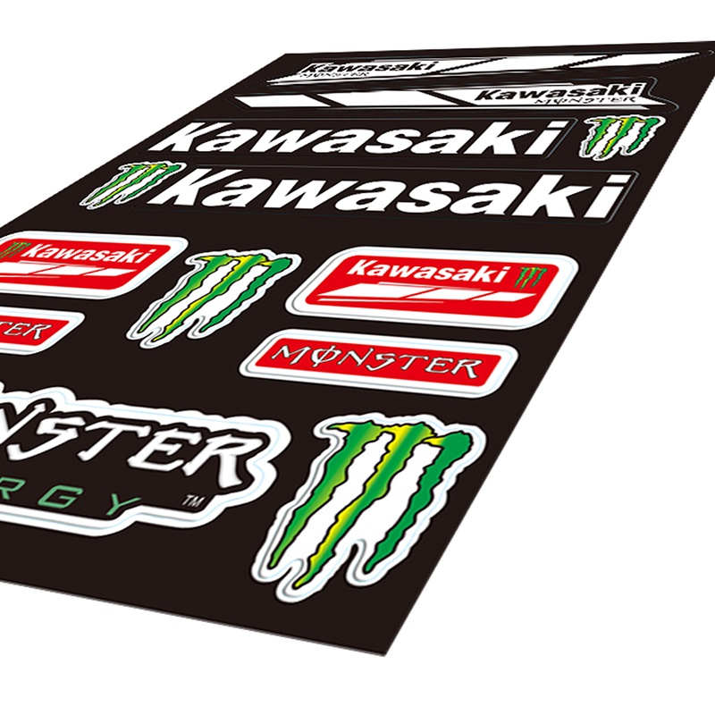 Kawasaki Monster Energy Stickers Vinyl Decals presyo ₱72