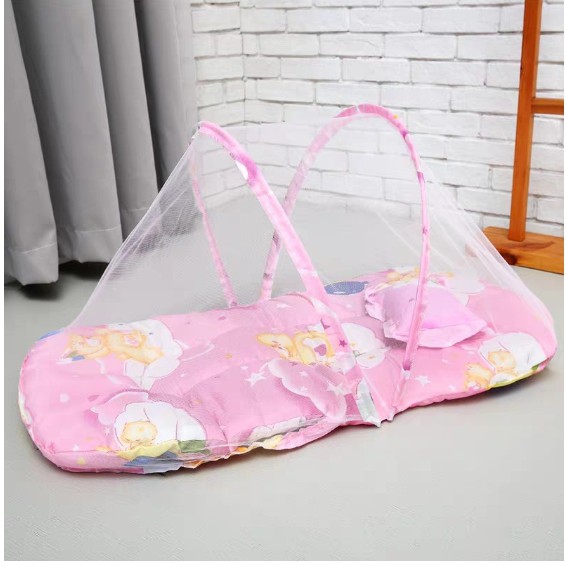 new born baby bed with net