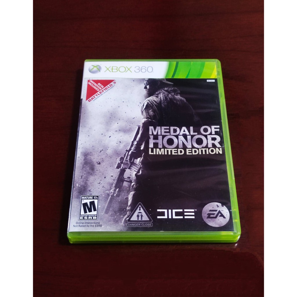 medal of honor limited edition xbox 360