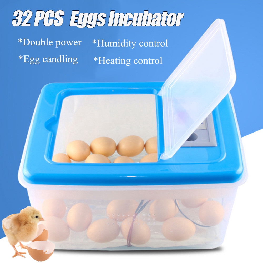 32 Eggs Automatic Incubation Electronic Digital Incubator ...