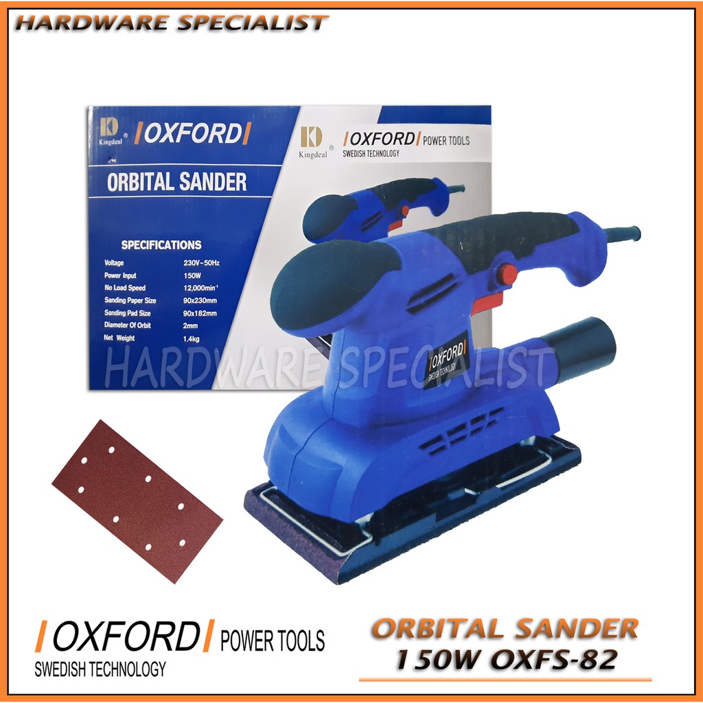 Oxford Orbital Sander 150W OXFS82 Original Authentic Shopee Philippines