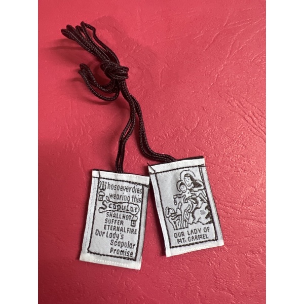 Devotional Scapular Our Lady Of Mt Carmel Shopee Philippines