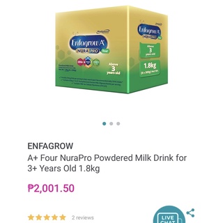 LOWEST PRICE❗️❗️❗️Enfagrow A+ Nura Pro Four for 3 Years Old and Above Powdered Milk 1.8kg