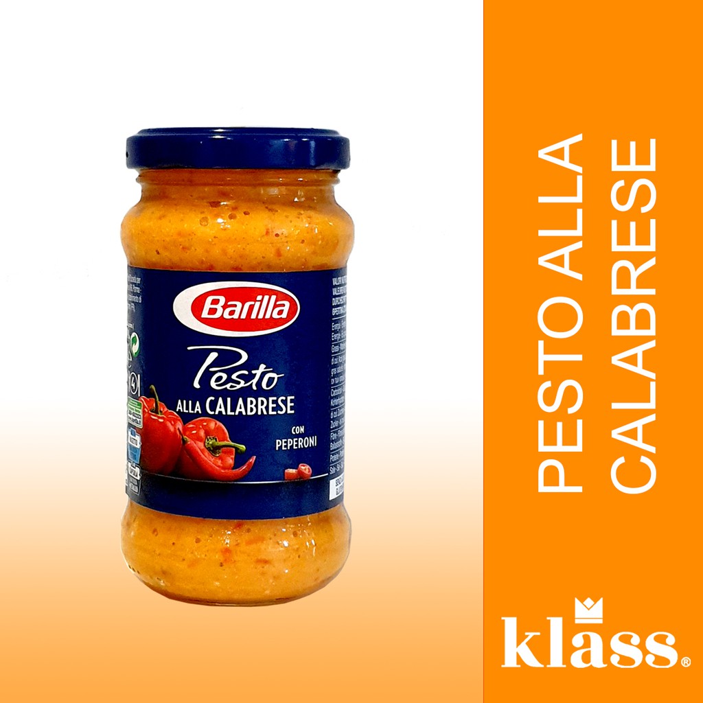 Barilla Pesto Alla Calabrese (Pasta, Spaghetti, Pizza Sauce) Shopee Philippines