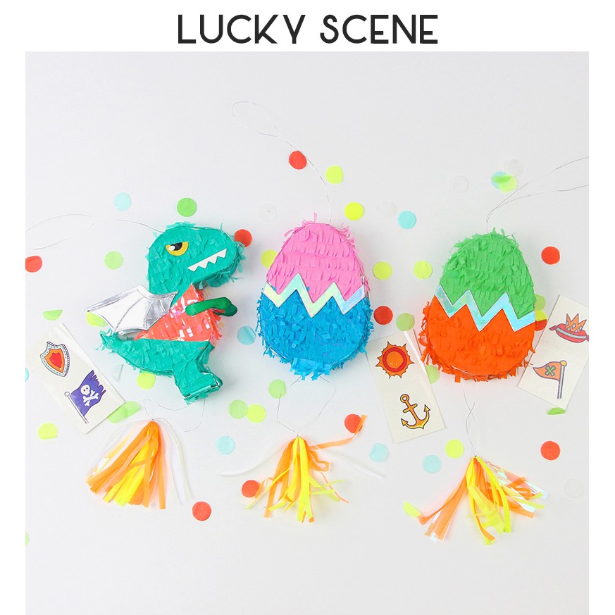 Little Dinosaur Pinata Pinata Birthday Boy Courage Party Decoration Children Games Shopee Philippines