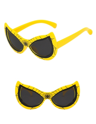 Spiderman Children's Sunglasses New Anti-ultraviolet Kid Sunglasses Fashion Baby Cartoon Personality Style #4