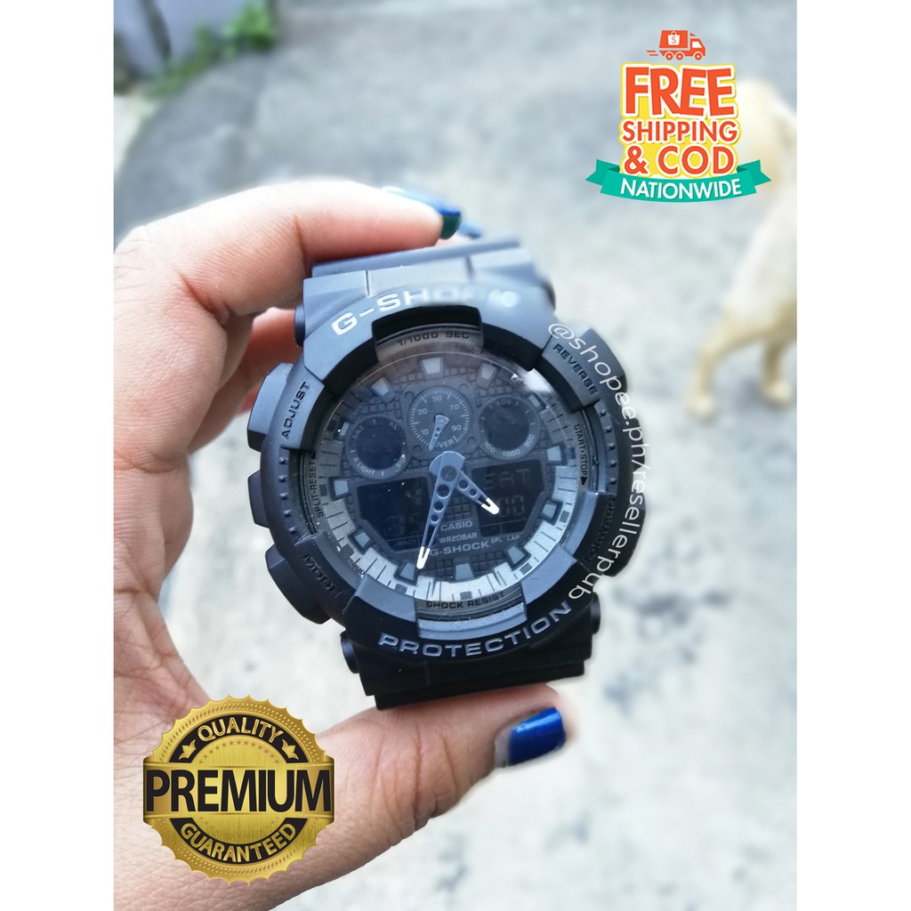 g shock ga 100 waterproof