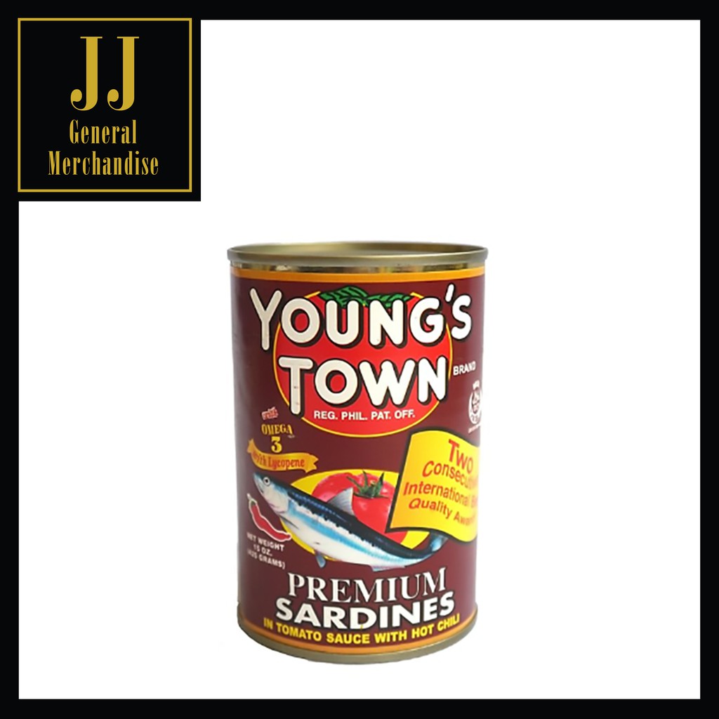 Youngs Town Sardines Red 155g Shopee Philippines