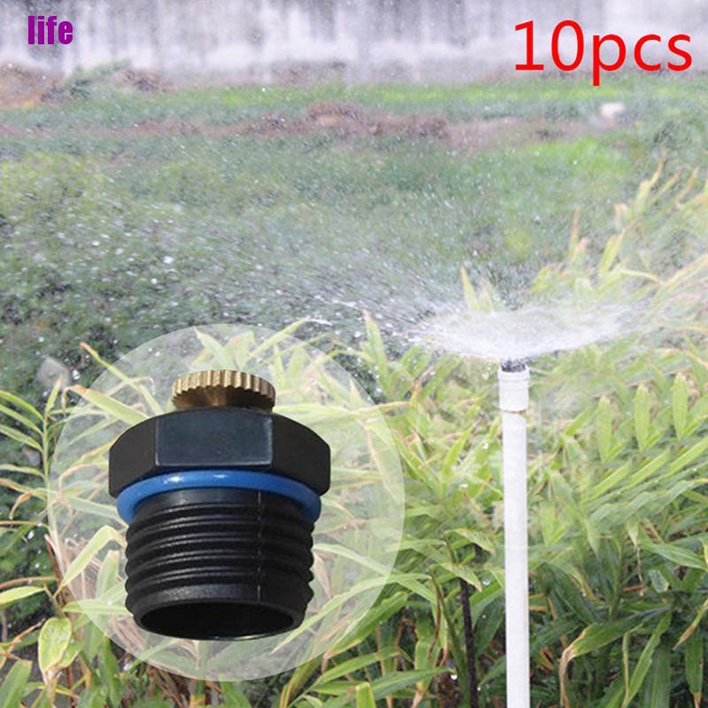 Flash Sale10pcsset 12 Inch Dn15 Thread Garden Sprinklers Lawn Watering Sprinkler Head Shopee Philippines