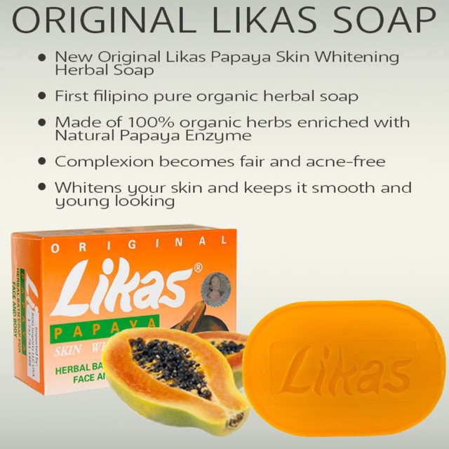 papaya whitening soap