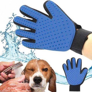 Pet Grooming Gloves Pet Shedding Hair Remover Pet Glove Pet dog cat Massage Bathing Brush bath
