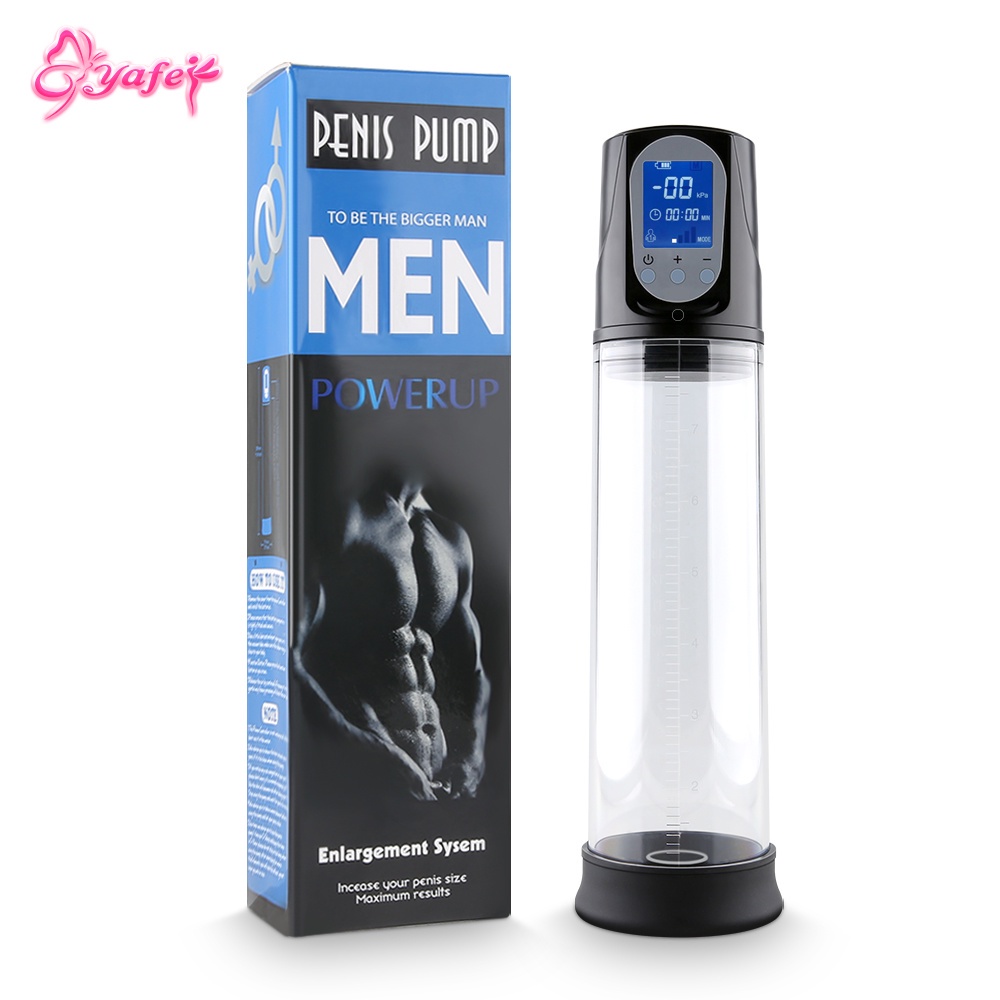 IkAf Electric Penis Pump Sex Toys For Men Male Masturbator Penis Extender Penile Vacuum Pump