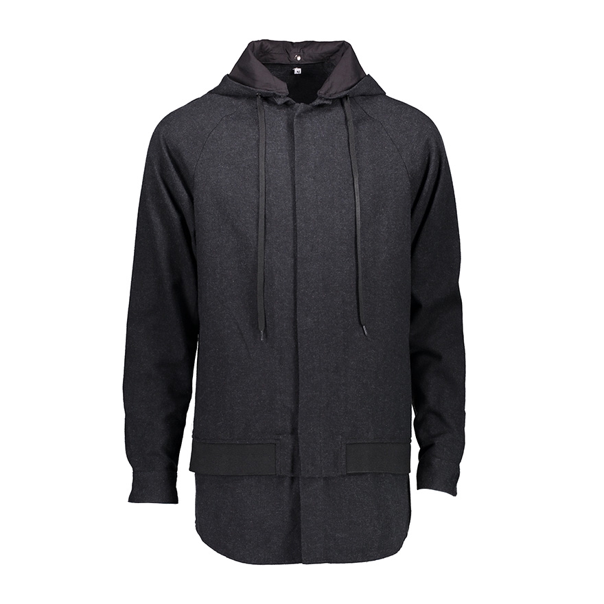 BENCH/ Layered Hoodie Jacket Black Shopee Philippines