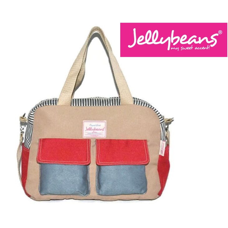 Jellybeans Tote bag Lala (Beige) Shopee Philippines