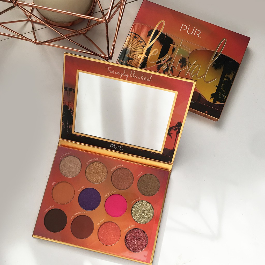 Pur Cosmetics Festival Pressed Pigment Palette AUTHENTIC | Shopee  Philippines