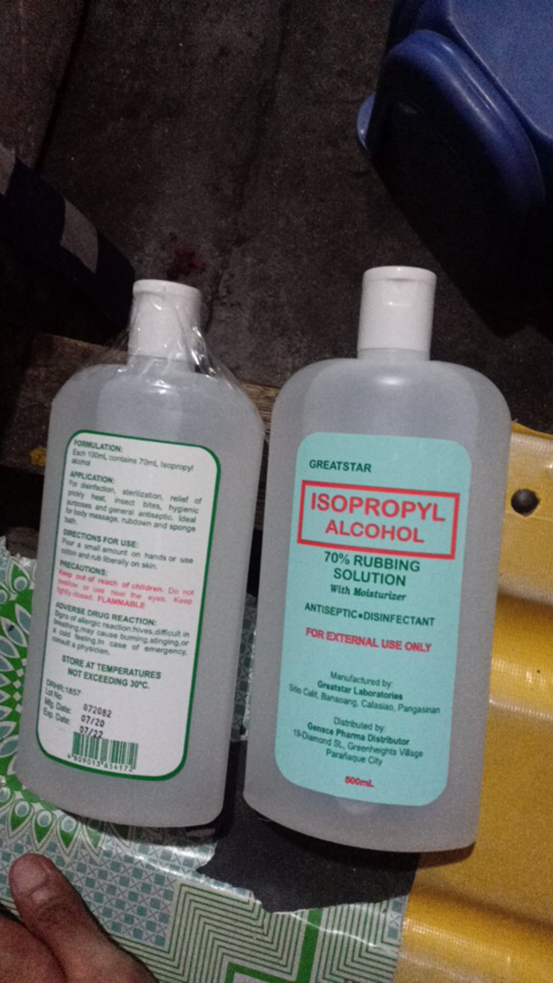 Download ISOPROPYL Alcohol 70% 500ml with Moisturizer | Shopee ...