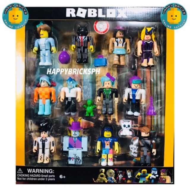 Roblox Toy Celebrity Set 12 Characters Included Shopee Philippines - roblox shopee