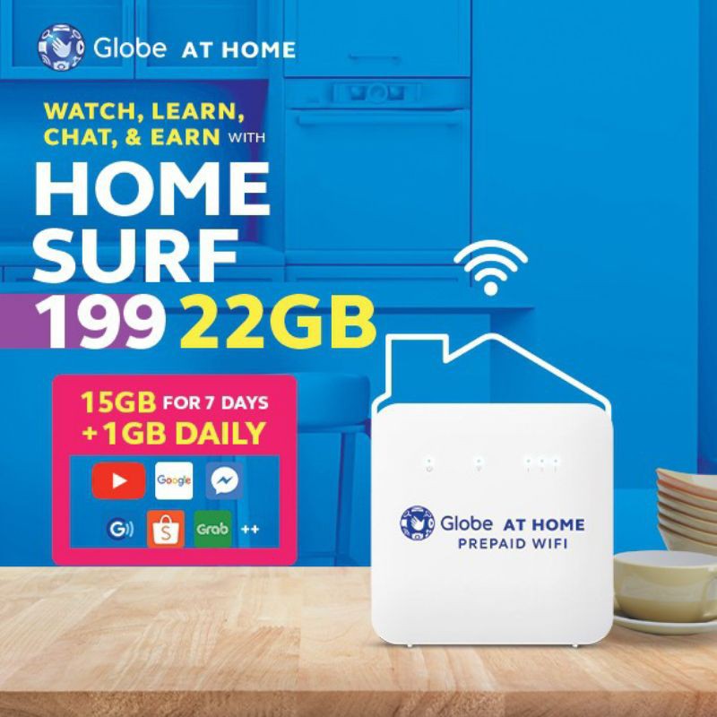 NEW (latest model) Globe at home Prepaid Wifi Huawei B312939 With LTE