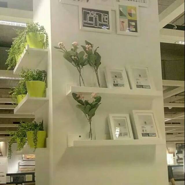 Ikea Mosslanda Shelves White Wall Shelf 55cm Shopee Philippines