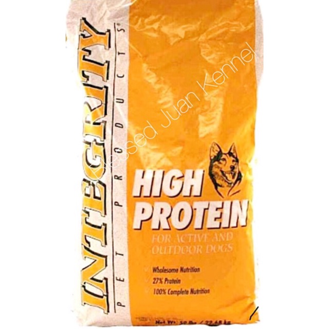 high protein dog food