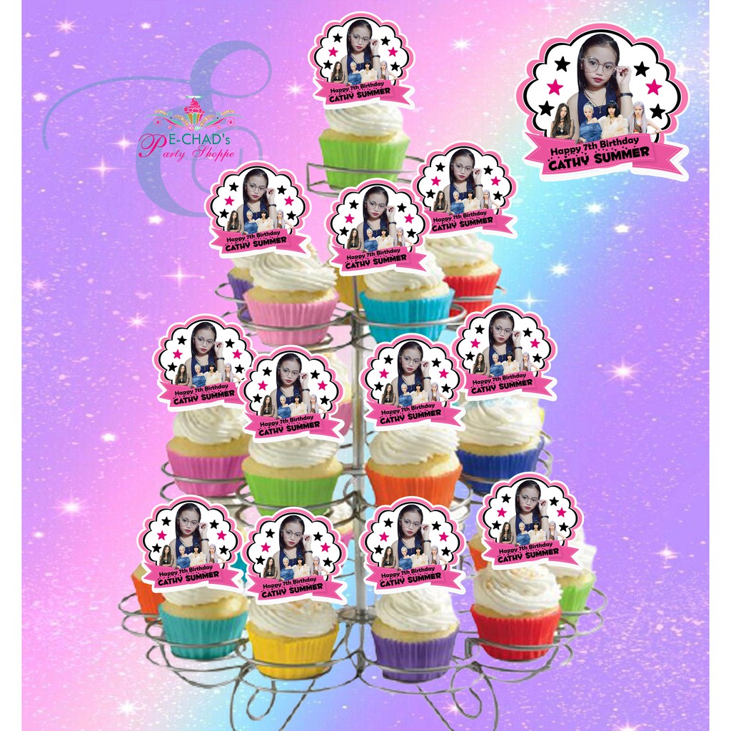 Blackpink Customize Cupcake Toppers Shopee Philippines