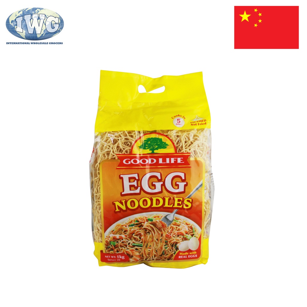 IWG GOOD LIFE Egg Noodles 1kg Shopee Philippines
