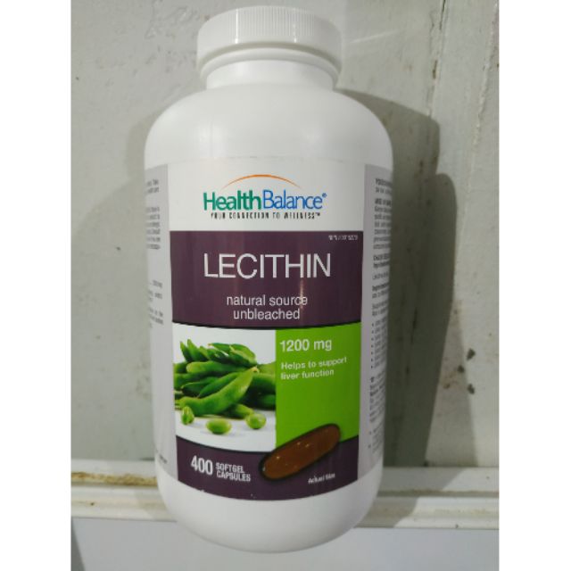 Lecithin Health Balance Supplement Liver health multivitamin Shopee