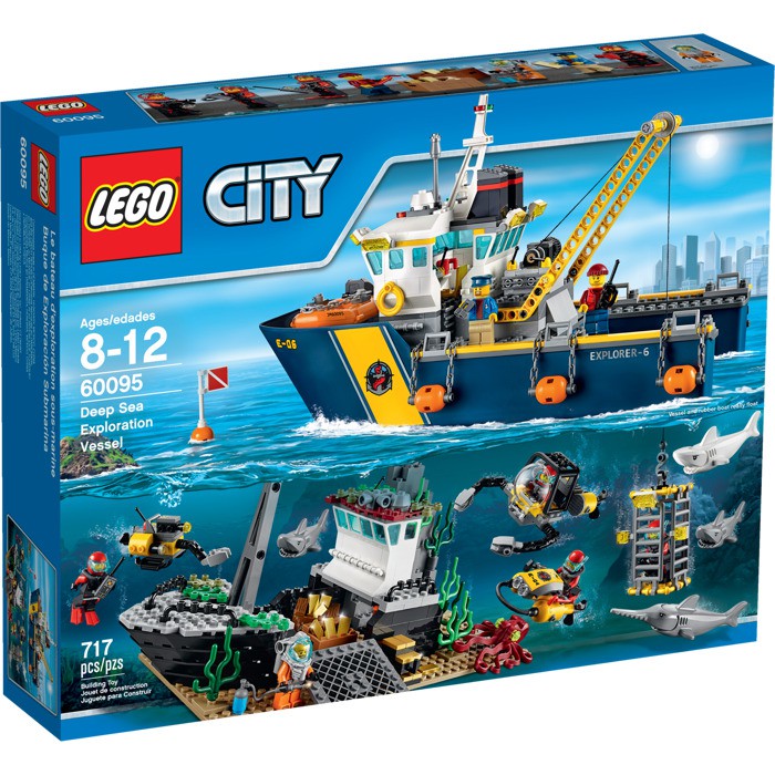 lego 60095 city explorers deep sea exploration vessel