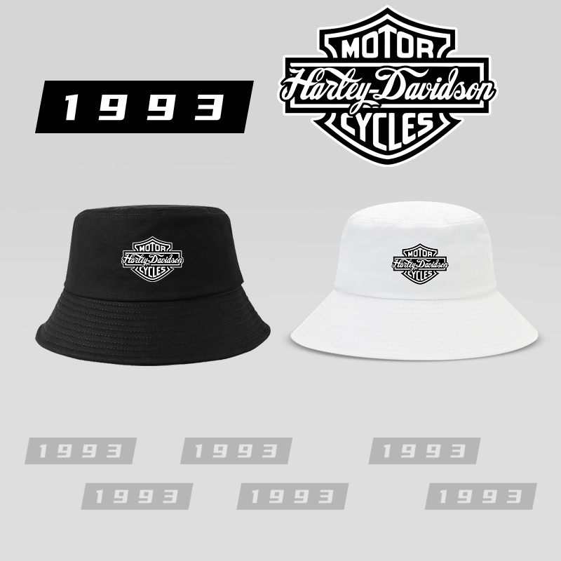 Harley Davidson Cap Bucket Hat Harley Davidson Motorcycle Fisherman Hat Cap Unisex Cotton
