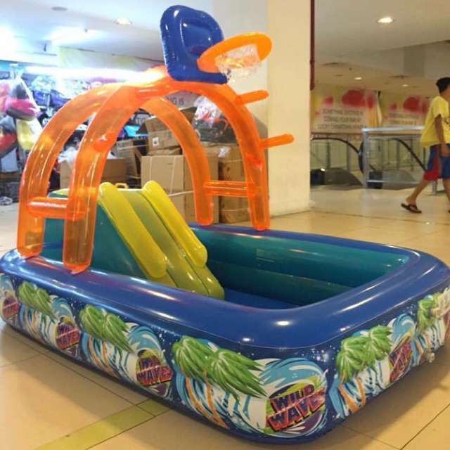 SWIMMING POOL WITH SLIDE Shopee Philippines