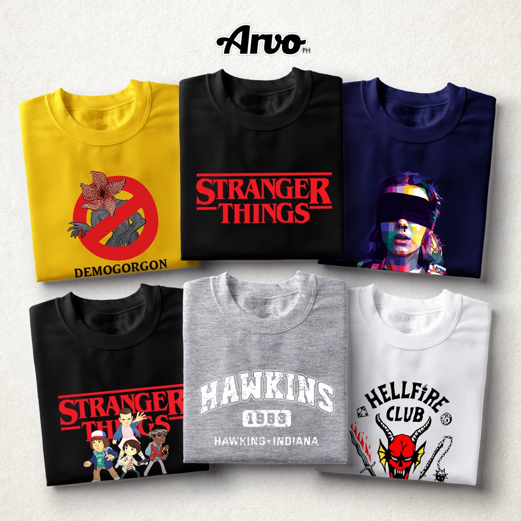 Stranger Things Tshirt | ARVO PH Statement & Graphic Tees #9