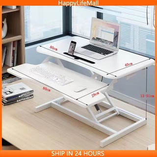 [Local] Height-adjustable 32 inchs standing desk converter quick to achieve standing computer desk #2