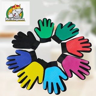 Pet Grooming Gloves Premium Dog Hair Remover right hand