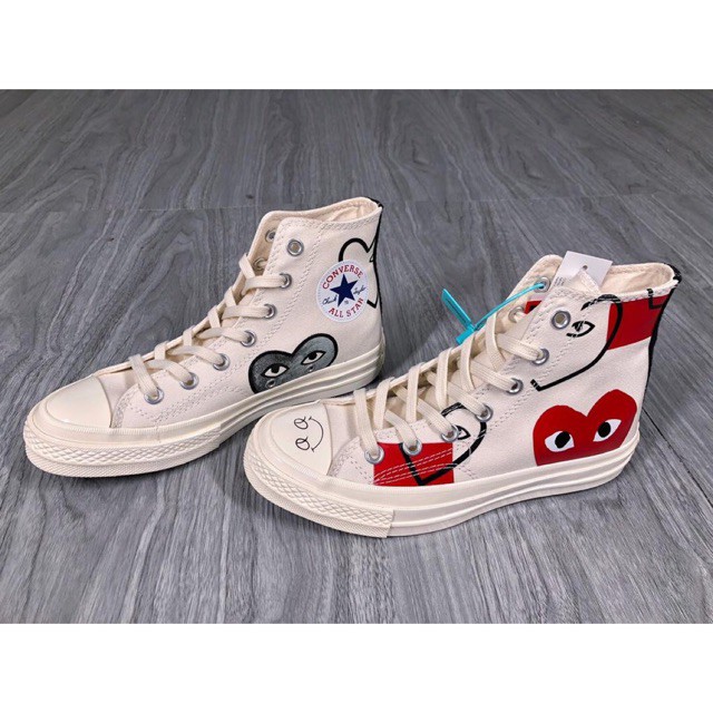 cdg play x converse 1970s
