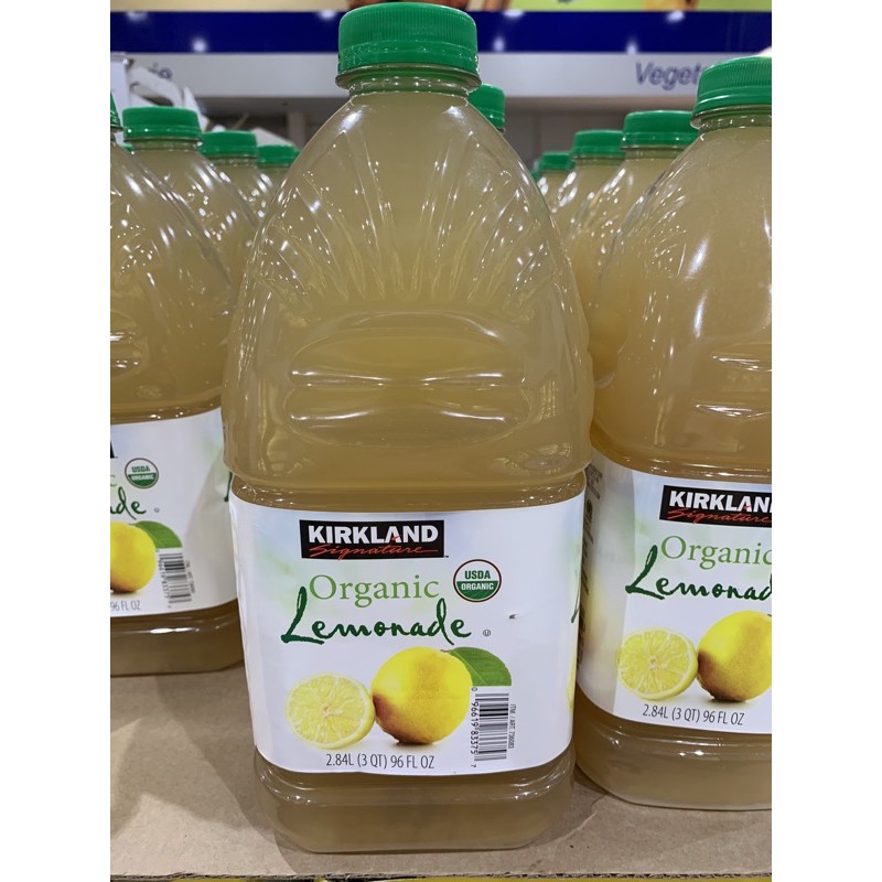Kirkland Signature Organic Lemonade 2.84L Shopee Philippines