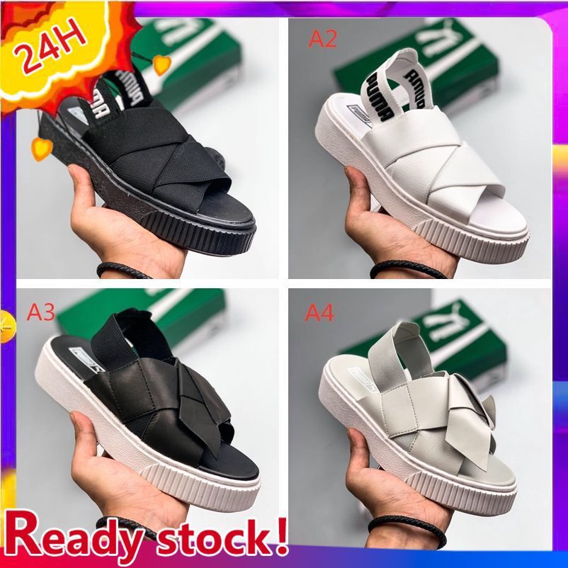 puma platform sandals