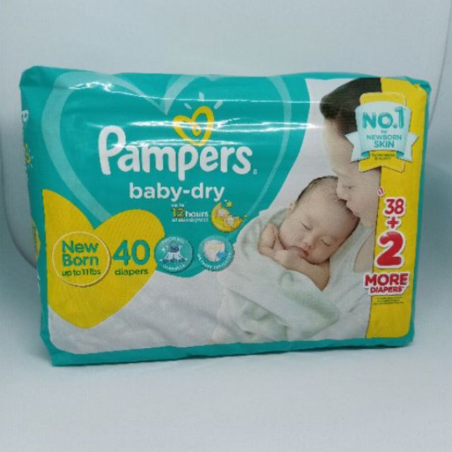 Pampers Baby Dry Tape Diaper Newborn 