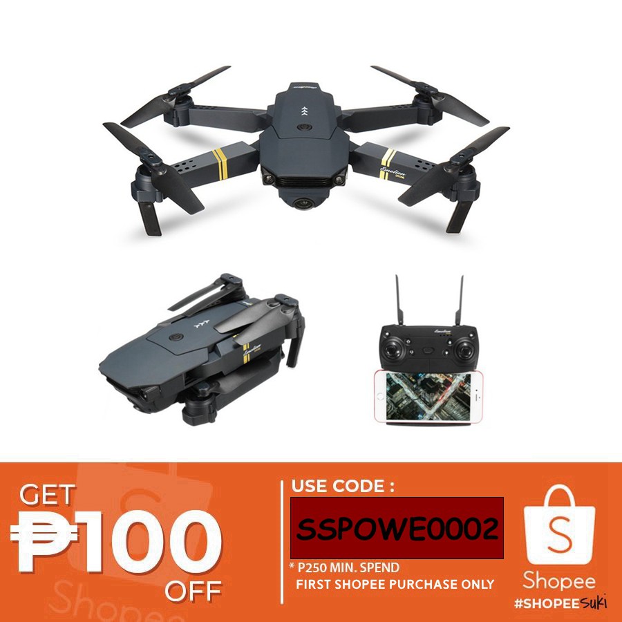 drone yi le toys s10 wifi camera shopee