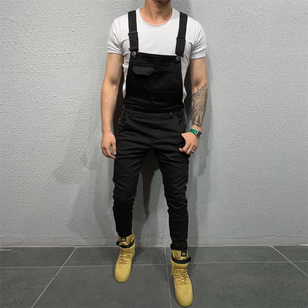 slim fit overalls
