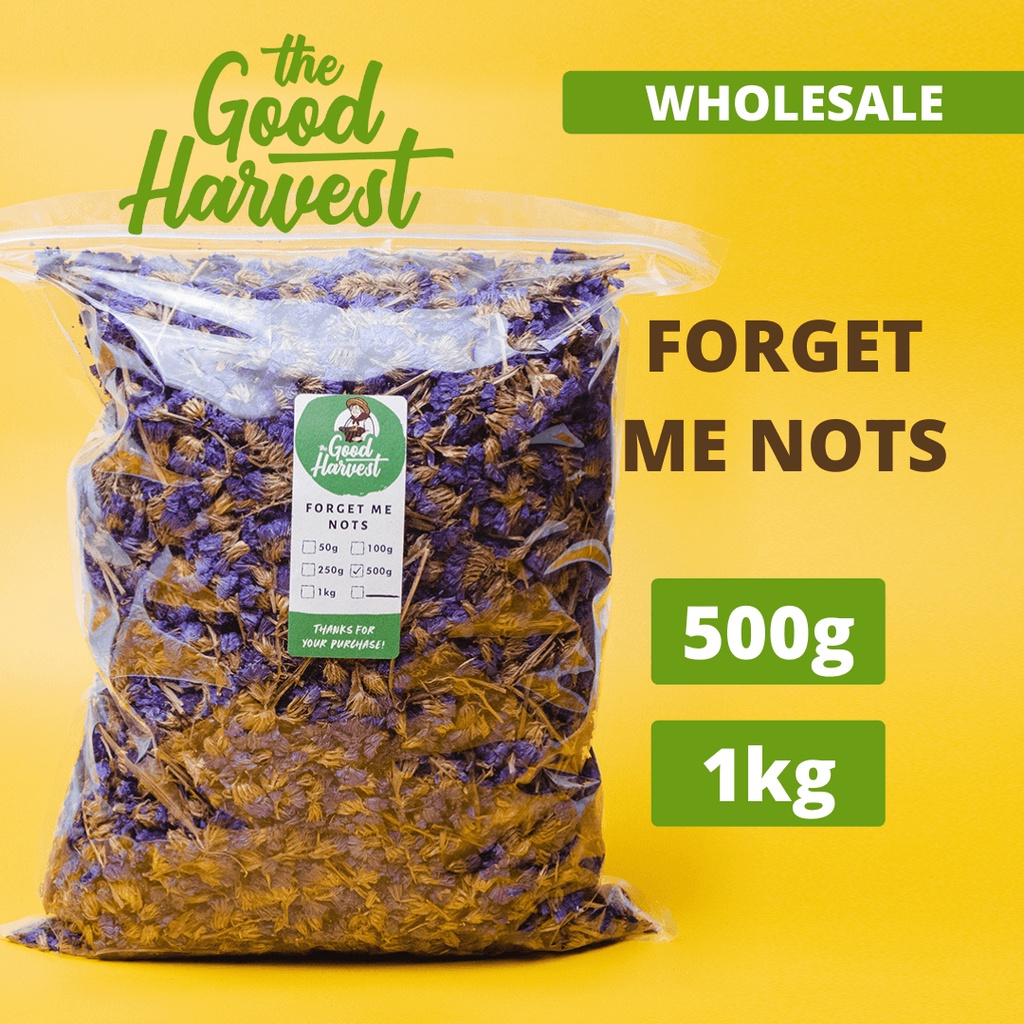 Dried Me Nots Flower Tea Tisane 500g 1kg BULK WHOLESALE