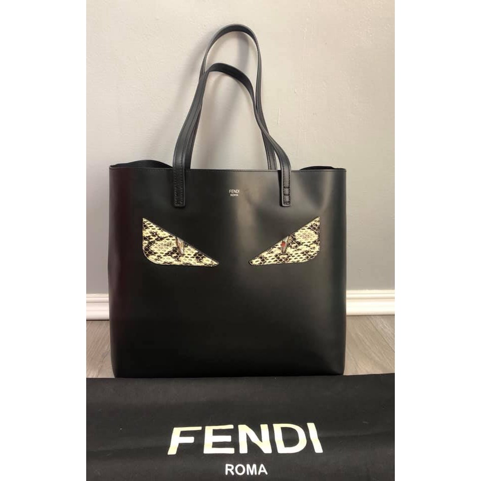 fendi monster tote bag