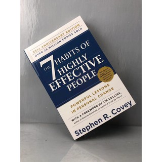 【Ready Stock】The 7 Habits 7 Humans Very Effective Habits - 7 Stephen R Covey Paper Bookpaper