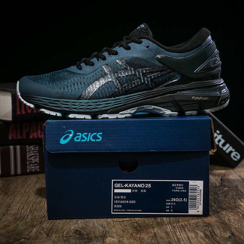 asics dark blue running shoes