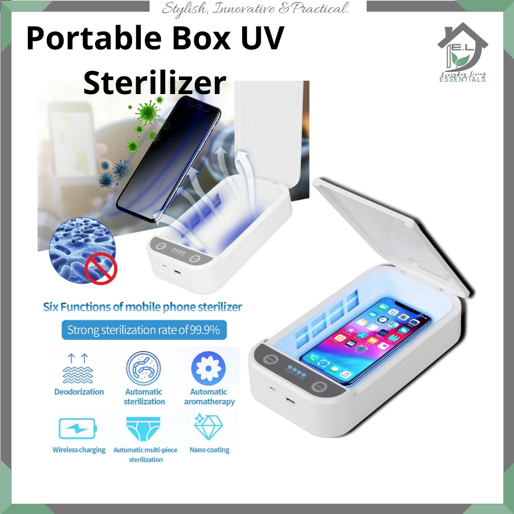 UV LIGHT STERILIZER BOX UV Light Sanitizer Cell Phone Sanitizer