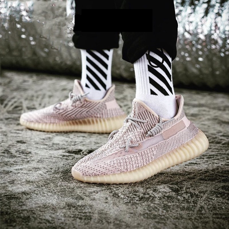 light pink yeezys