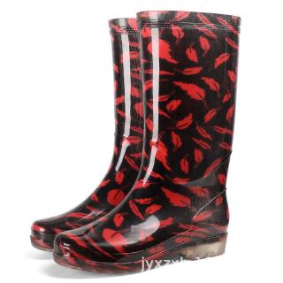 high top rain boots