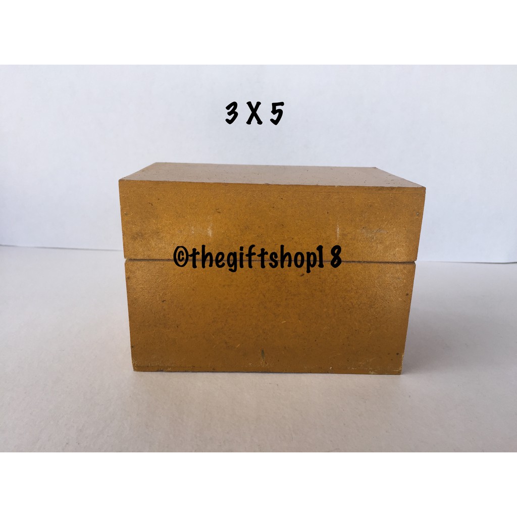 Wooden Index Box Small Big Shopee Philippines