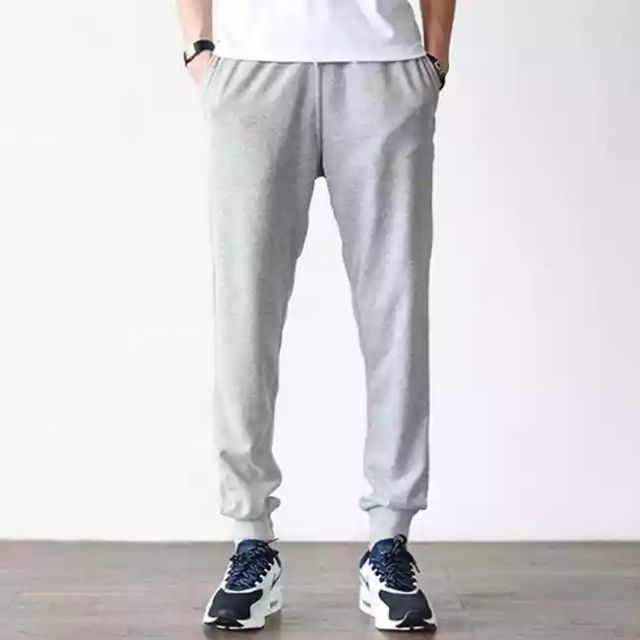 High Quality Plain Jogger Pants Men/Women Shopee Philippines