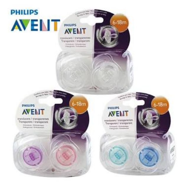 philips avent orthodontic pacifier 18 plus months