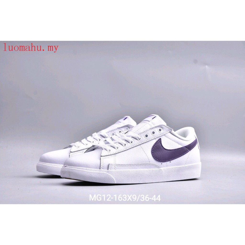 nike blazer low mens purple